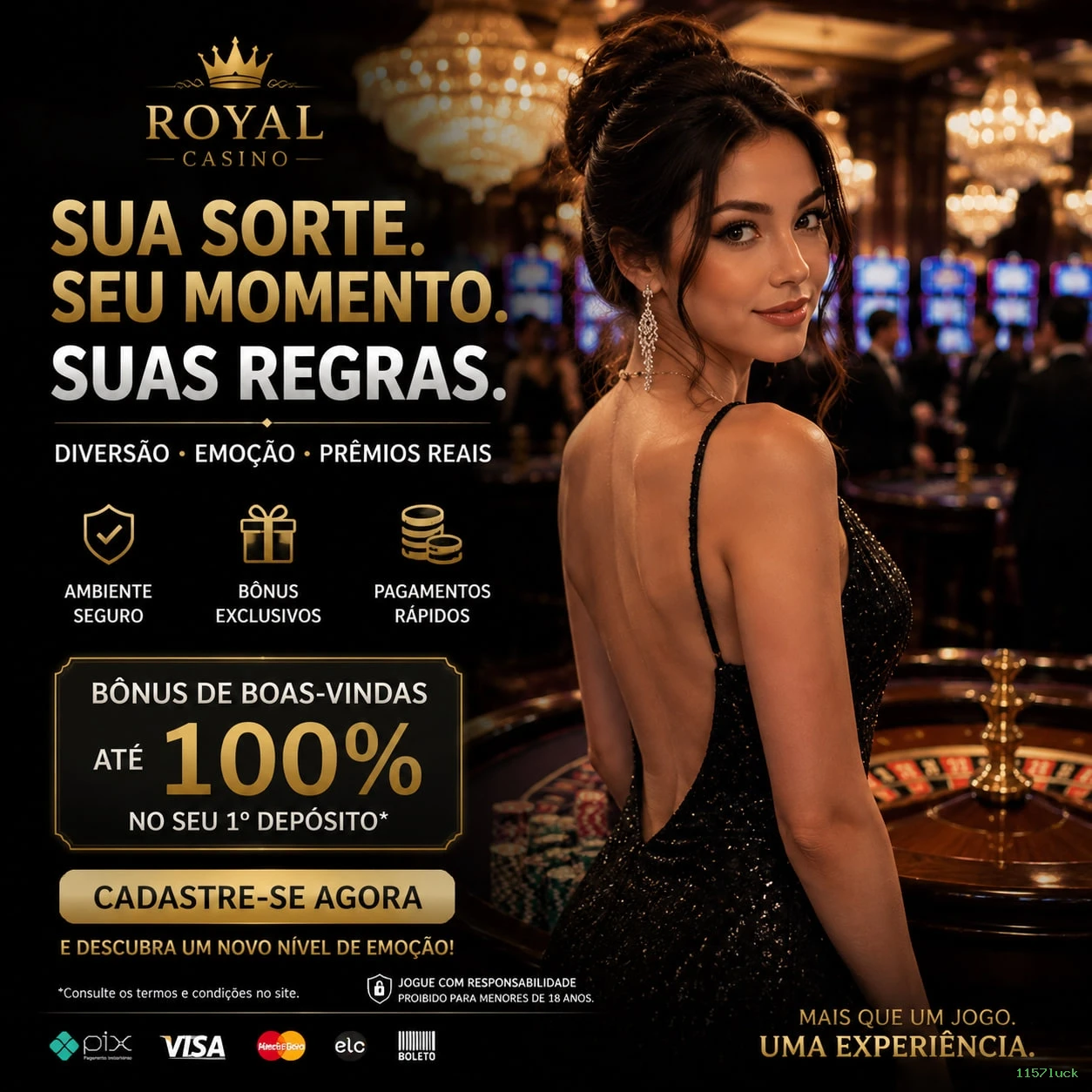 Controles de paJogonto e BRL em 1157luck